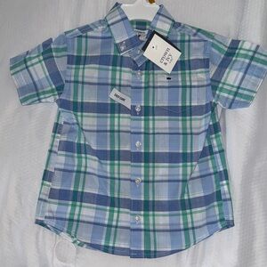 NWT CROWN & IVY toddler button down- great for Spring/Easter